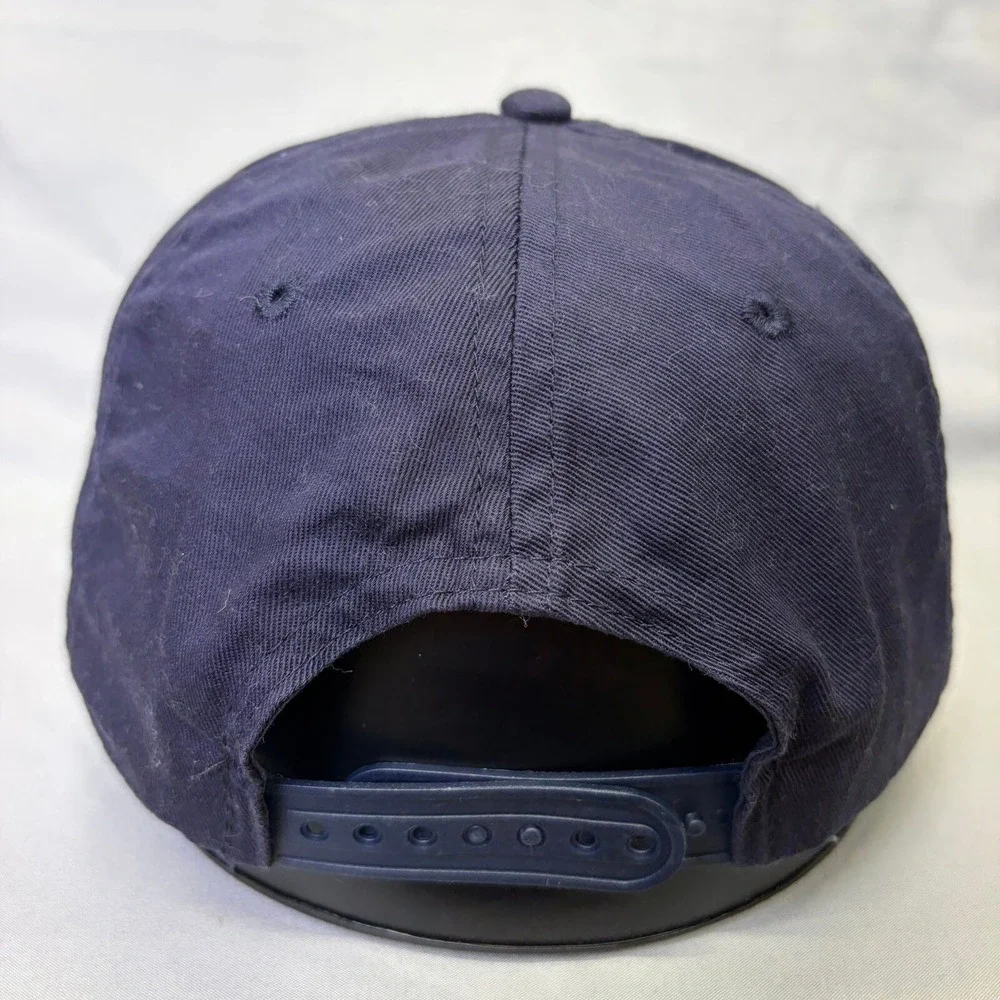 Todd & Sons Hat AAA Cooper Transportation Mens OSFA Navy Blue Snapback Cap